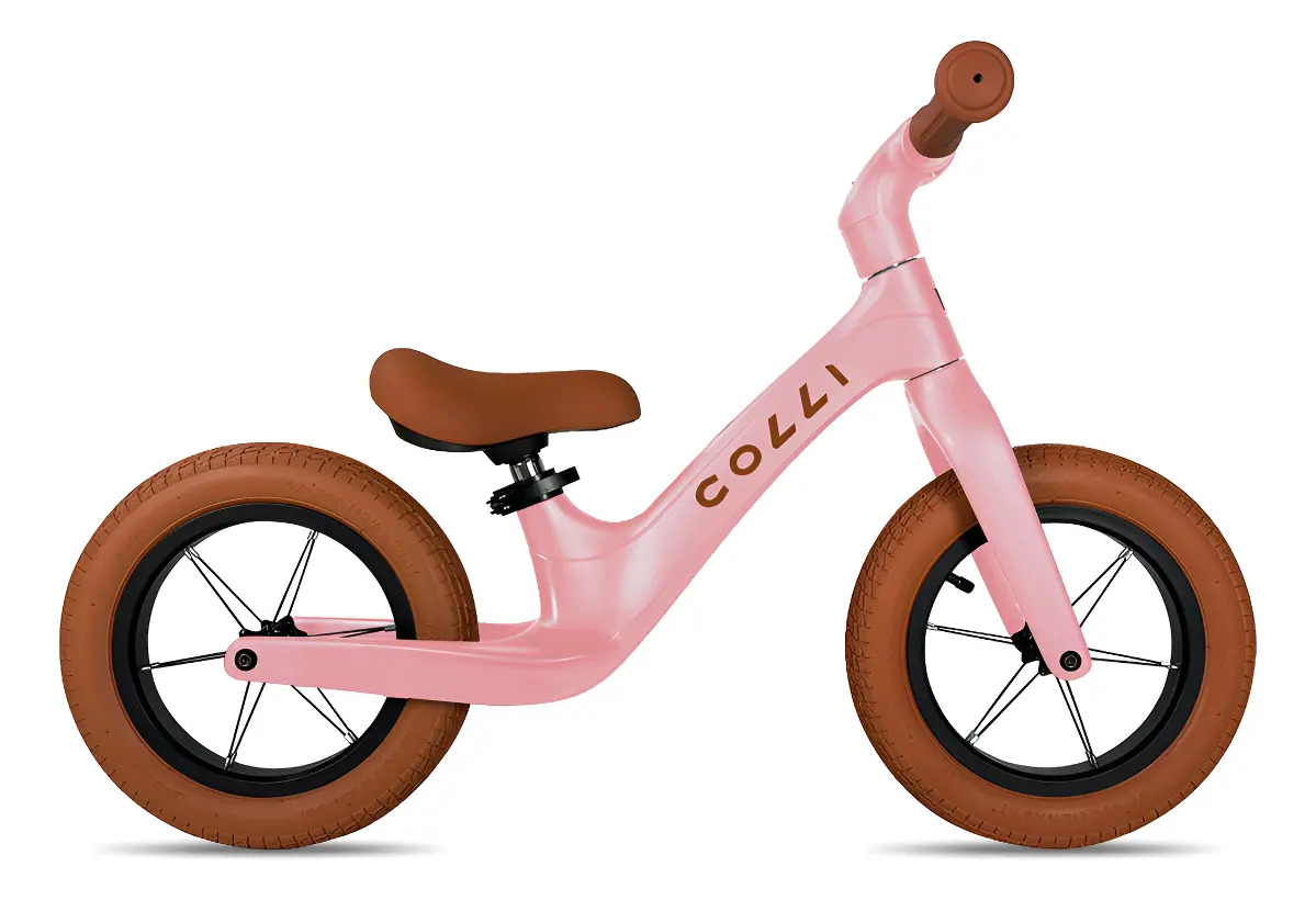 Bicicleta De Equilíbrio Colli Pitukinha Balance Cor Rosa