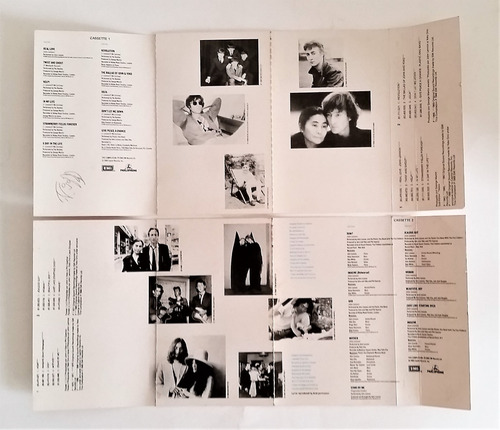 Tk0m Fita K7 John Lennon Imagine Movie Vol.1 + Vol.2