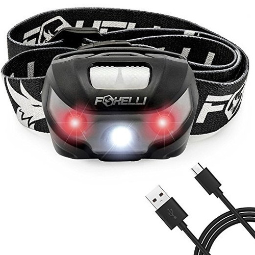 Foxelli Usb Recargable Linterna Del Faro - Hasta 30 Horas De