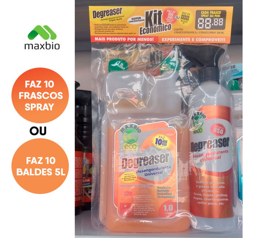 Degreaser Desengordurante Universal Super Concentrado 1 L