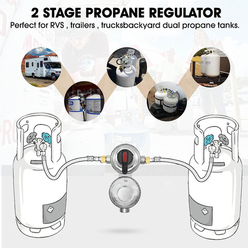 Actualice El Regulador De Gas Propano Lp De Cambio Automátic