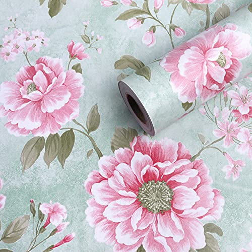 Papel Pintado Floral Pie Tapiz Decorativo Para Despegar