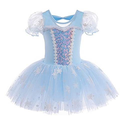 Vestido De Tutú De Princesa Bailarina Niñas Pequeñas...