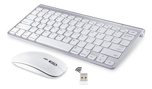 Teclado Y Mouse Inalámbricos Compatibles Con iMac Macbook /