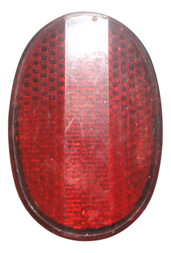 Ojo De Gato Guardabarro Trasero (bicicleta O Moto) Rojo (Usado)