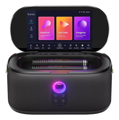 Caixa Karaokê Joog Shell S1 180w - Tela 10,1