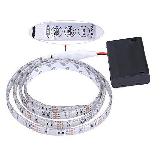 Fishberg Impermeable, 120 ledes 3528 smd Tira De Luces, Func