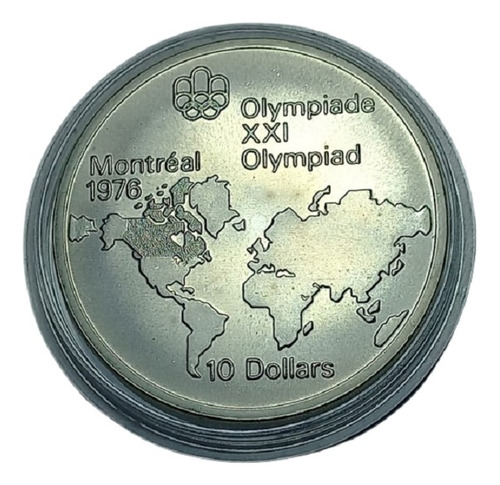 Canada - 10 Dolares 1973 Plata 48.6 Gramos - Km 86 (lot 012)