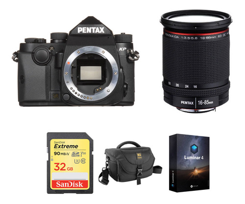 Pentax Kp Dslr Camara Con 16-85mm Lens And Accessories Kit (