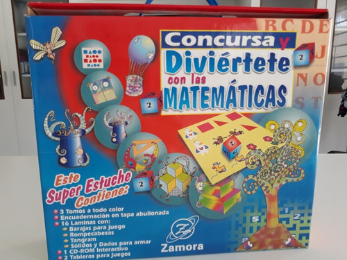 Concursa Y Divertite Con Las Matematicas 3 Tomos Mas Anexos.