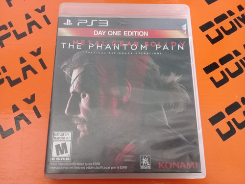 Metal Gear 5 Phantom Pain Ps3 Físico Dom Play