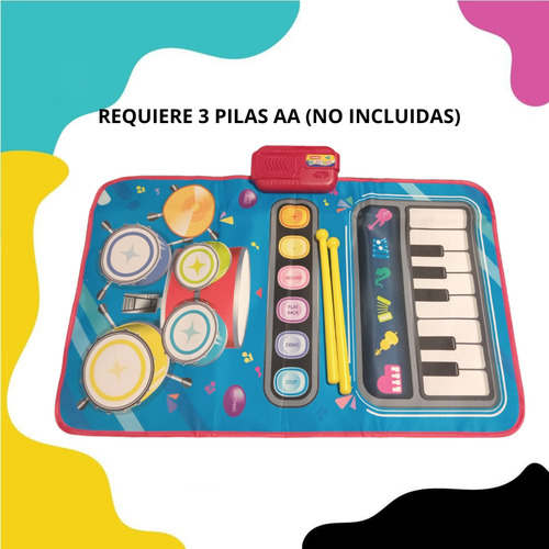 Alfombra Musical De Piano Para Niños