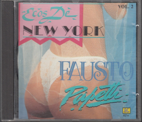 Fausto Papetti. Ecos De New York. Cd Original Usado Qqa. Mz