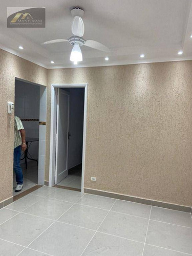 Imagem 2 de 16 de Apartamento Com 1 Dormitório À Venda, 39 M² Por R$ 170.000,00 - Vila Guilhermina - Praia Grande/sp - Ap3053