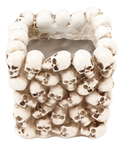 Organizador De Brochas De Maquillaje Con Forma De Calavera,