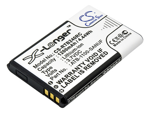 Batería Para Letv Rc60tp6, S40, S50, Src, X50, X60 3,7 V/ma