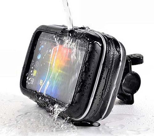Forro Soporte Celular Moto Bicicleta Impermeable Talla L