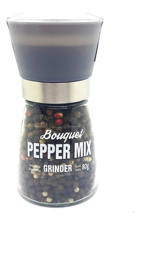 Pimienta Granos Bouquet Mix Molinillo Reutilizable 80 G