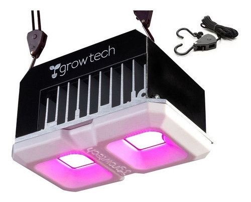 Panel Led Growtech 100 Watts Full Spectrum Con Poleas Grow