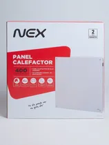 Comprar Panel Calefactor Nex Bajo Consumo 400 Watts Ipx4 10 Mt2 Muro