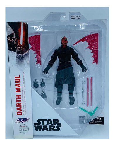 ### Diamond Star Wars Select Darth Maul Disney Store ###
