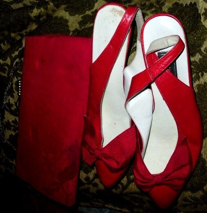 Zapatos Nº37/38 Vestir Cuero Vaca-rojos 