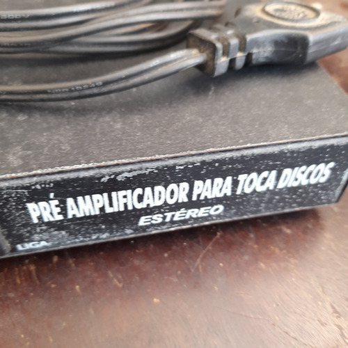 Pre Amplificador Estereo Funcionando Para Toca Discos