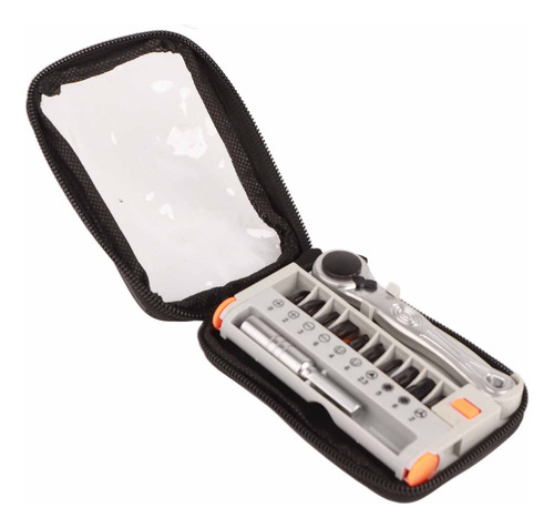 Aa Mini Llave De Trinquete Rápida Portátil 12 En 1 De 1/4