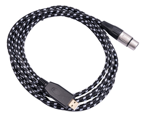 Cable De Grabación De Micrófono Usb A Hembra, Conexión De Au