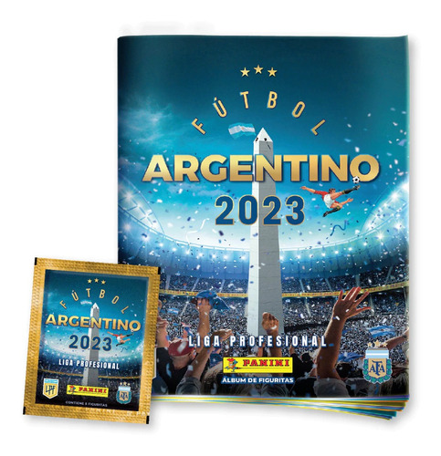 10 Sobres Figuritas Fútbol Argentino 2023 Panini + Álbum