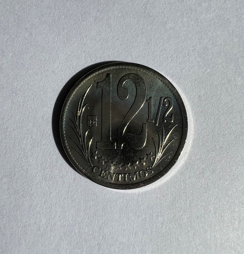 Imagen 1 de 2 de Moneda Venezuela 12 1/2 Céntimos 2007 Unc
