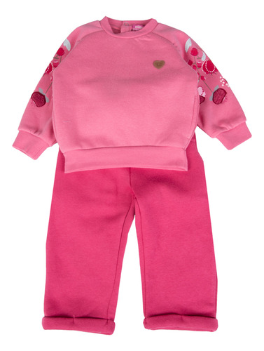 Buzo Bebe Guinda Pillin (pvb527-25gui )