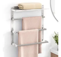 Comprar Toallero Para Baño, Toallero De Pared De 4 Niveles Con Estan