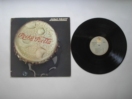 Lp Vinilo Judas Priest Rocka Rolla Edición Usa 1974