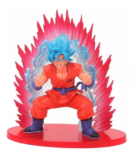 Boneco Goku Deus Super Saiyajin Articulado Dragon Ball Super