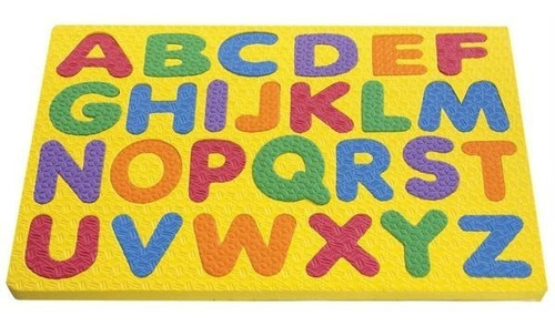 Brinquedo Educativo Crianças Alfabeto De Encaixe Móvel Eva