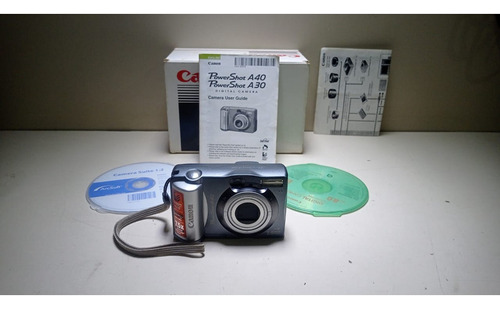 Camera Canon Powershot A40 Leia 2.0mp Descrição