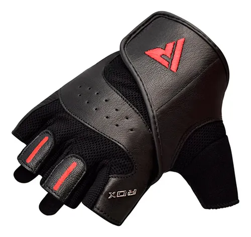 Guantes De Levantamiento Rdx S2 Cuero Training Wgl-s2b