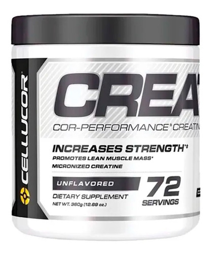 Creatina Monohidratada Micronizada Cellucor 72 Srv / 360g /