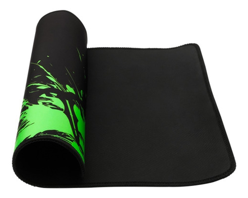 Mouse Pad T-dagger L Lava Negro Verde Caucho Antideslizante