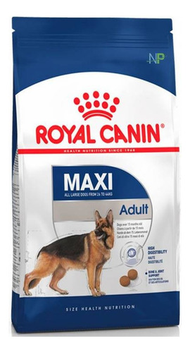 Alimento Perro Royal Canin Maxi Adulto 15kg. Np