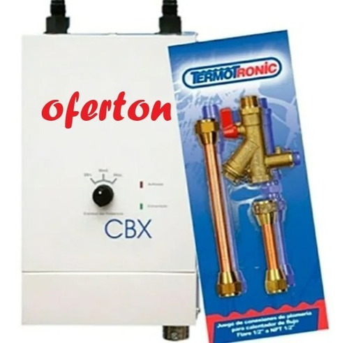 Calentador Agua Cbx Termotronic Con Kit Tienda Fisica