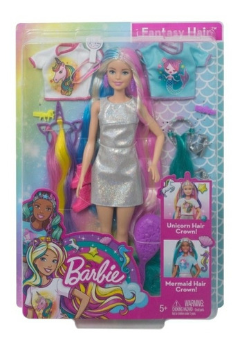 Barbie Unicornio Peinados De Fantasía.