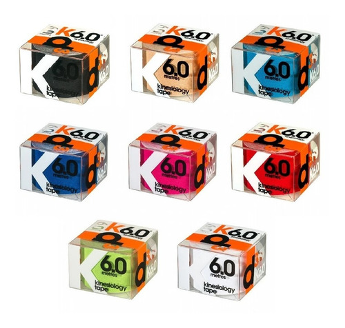 Cinta Kinesiológica D3 Kinesiology Tape 5cm X 6m
