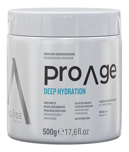 Máscara Regeneradora Pro-age 500g - Agilise Deep Hydratation