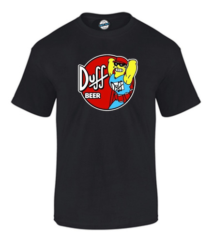 Camiseta Duff Beer Hombre 100%algodon