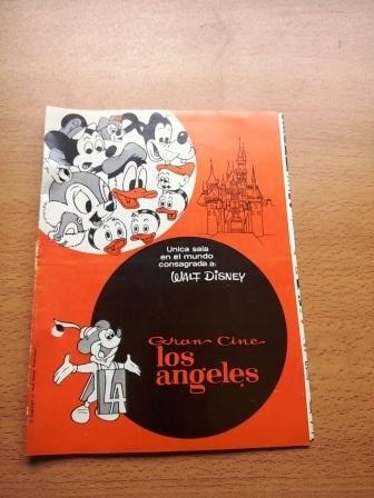 Programa Gran Cine Los Angeles Festival Walt Disney