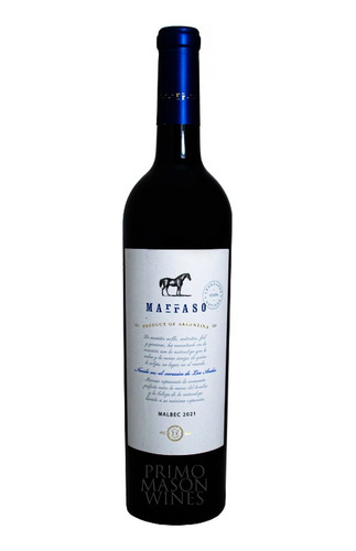 Vino Marraso Malbec Modern Vinos Vegano Tinto
