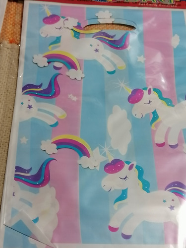 Bolsita Para Sorpresitas Unicornio X 10-