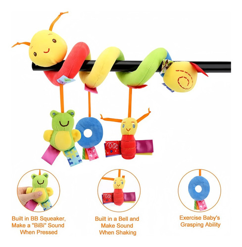 - Juguetes De Cuna De Peluche En Espiral
